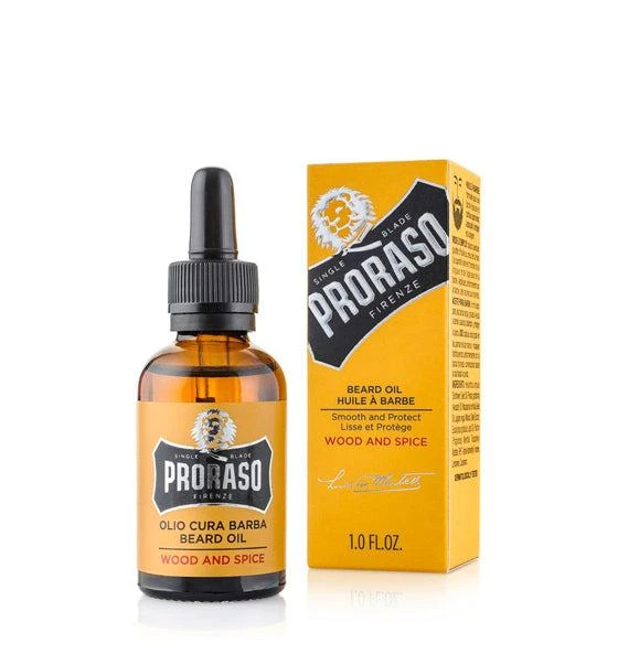 Proraso - Beard Oil - Wood & Spice - 30ML