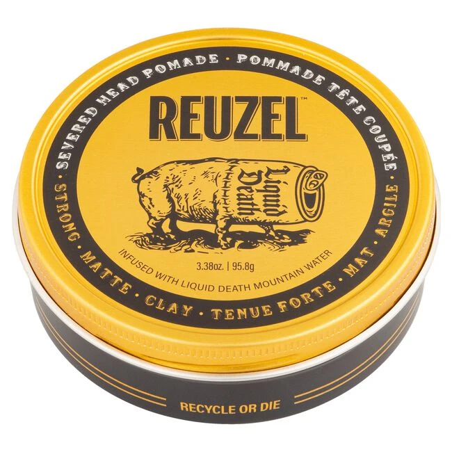 Reuzel - Strong Matte Clay - Liquid Death
