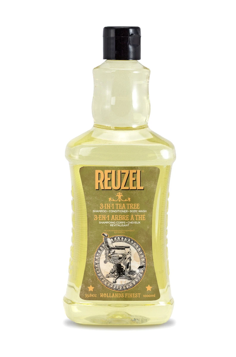 Reuzel 3-in-1 Tea Tree Shampoo - 1000ml