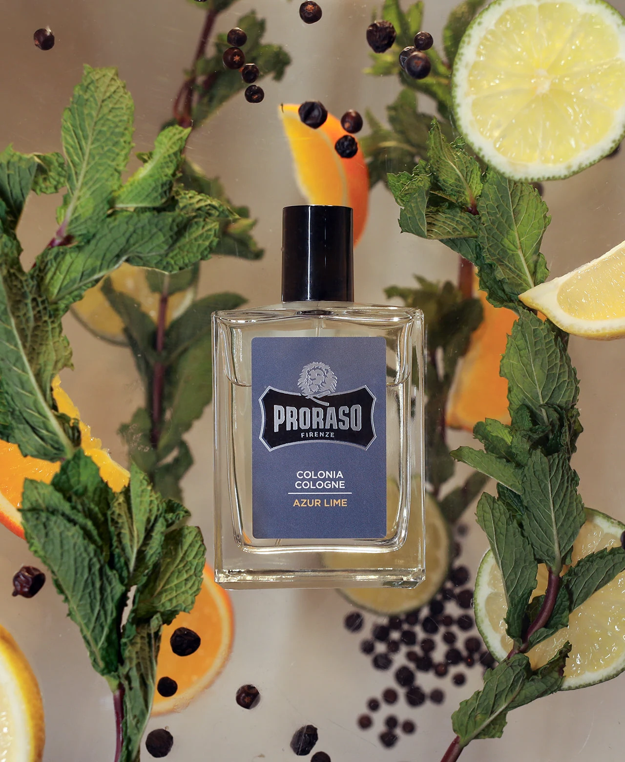 Proraso - Azur Lime - Cologne: Proraso - Azur Lime - Cologne professional styling result and application, view 6