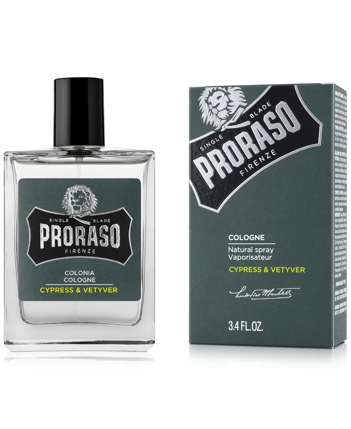 Proraso - Cypress & Vetyver - Cologne verified EAN product view 1