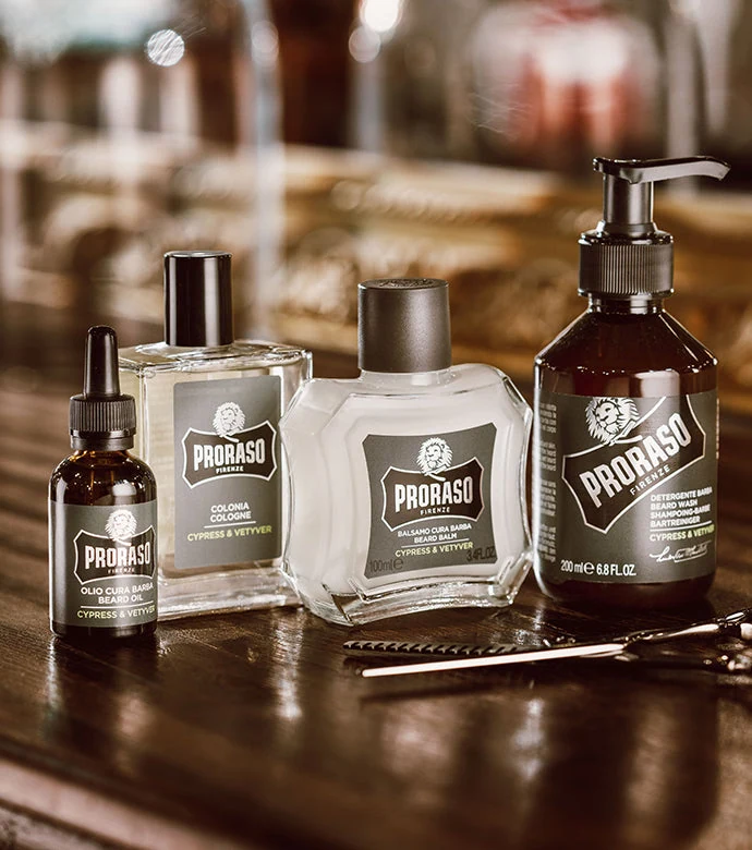 Proraso - Cypress & Vetyver - Cologne: Proraso - Cypress & Vetyver - Cologne packaging detail, view 5