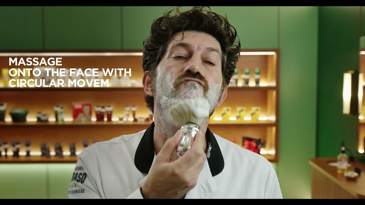 Proraso - Shaving Cream Professional - 500ml shaving cream lather preparation tutorial