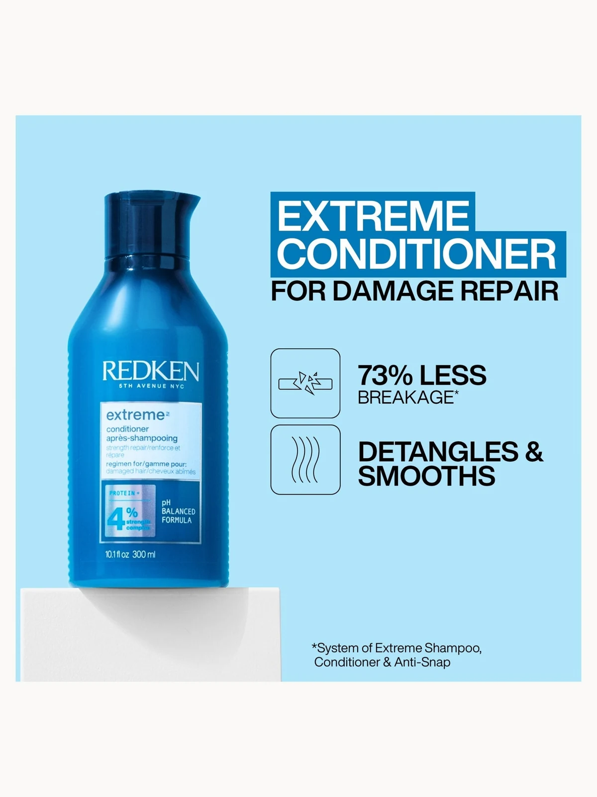 Redken - Extreme Conditioner - 300ml verified product benefit and detail image 9