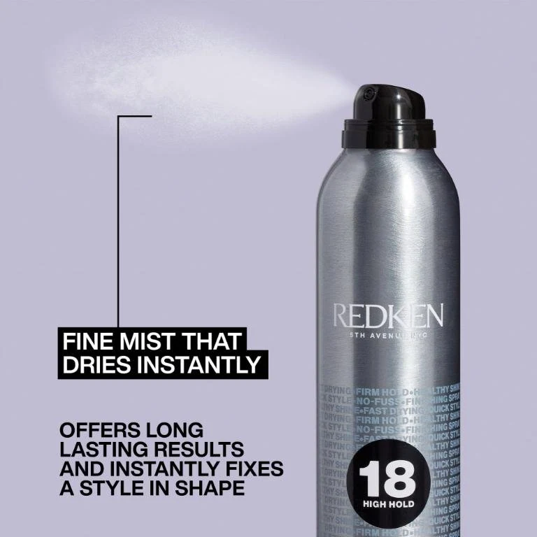 Redken - Hairspray - Quick Dry 18 official product detail and benefit view 1