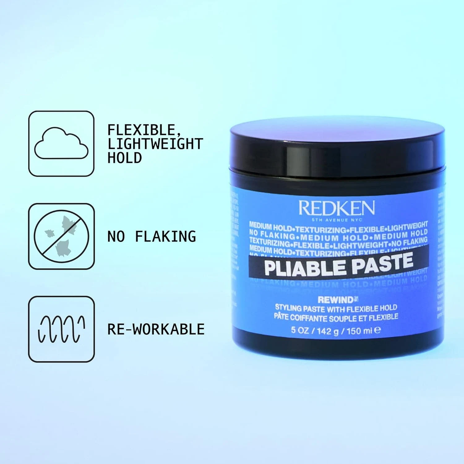 Redken - Pliable Paste - 150ml verified application, result, or product detail 2