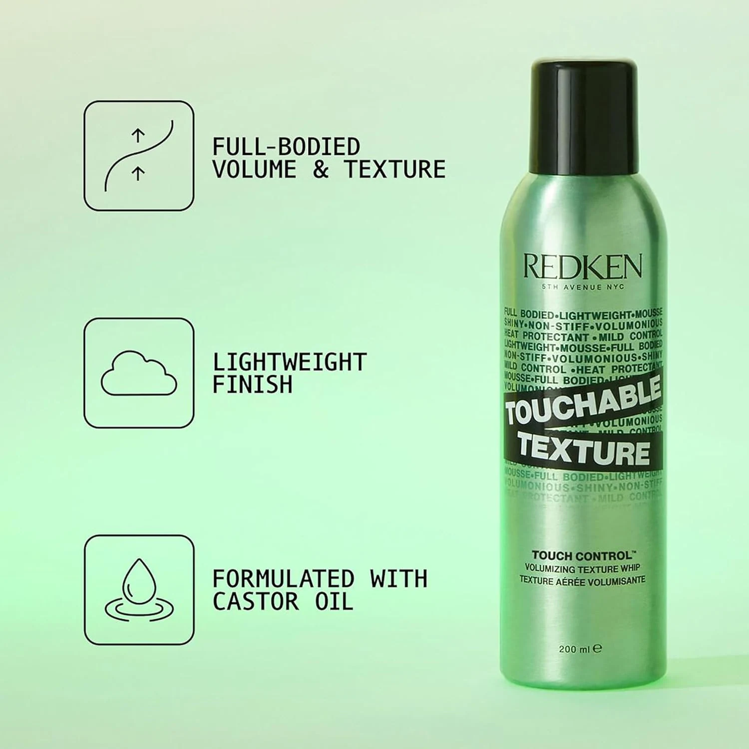 Redken - Touchable Texture - 200ml verified application, result, or product detail 2
