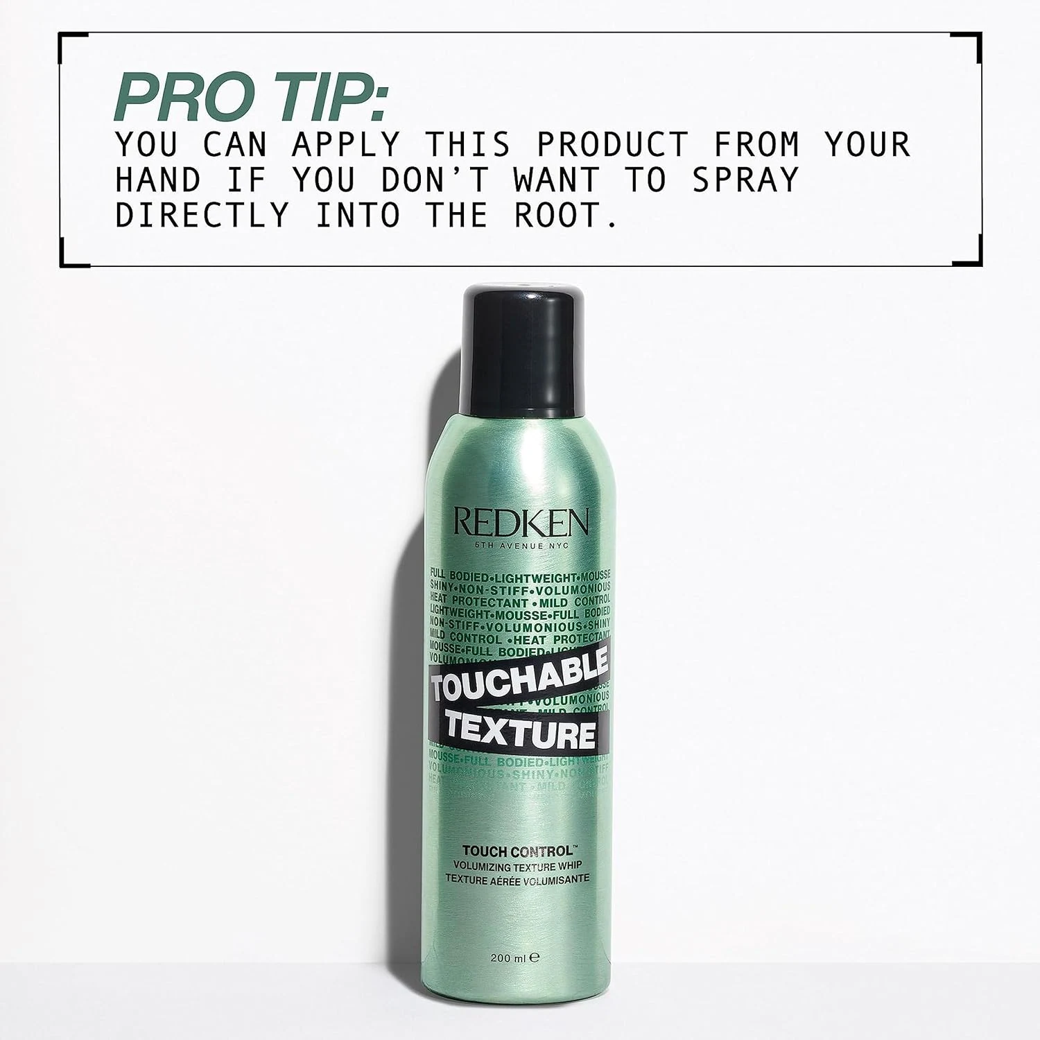 Redken - Touchable Texture - 200ml verified application, result, or product detail 3