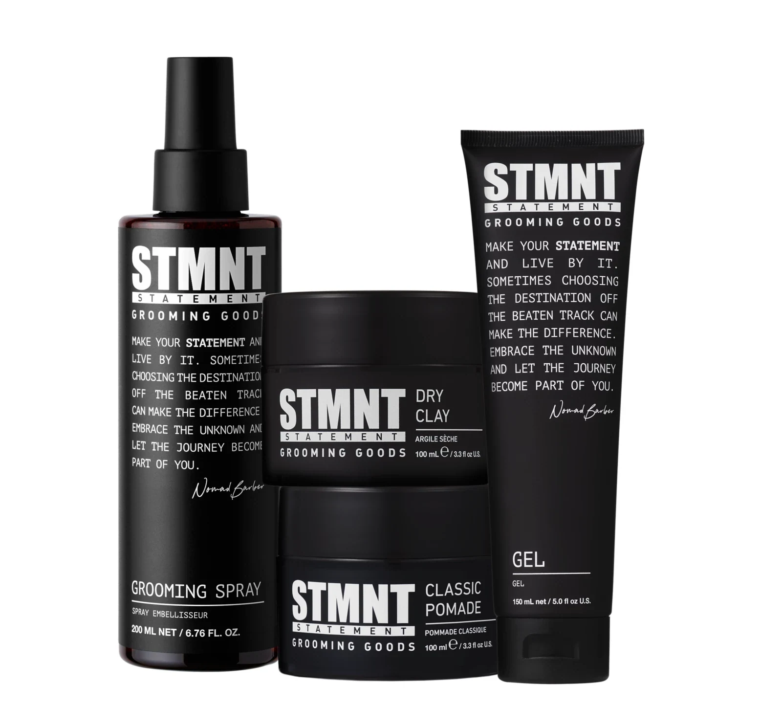 STMNT - Grooming Spray - 200ml miguel product collection containing the exact product