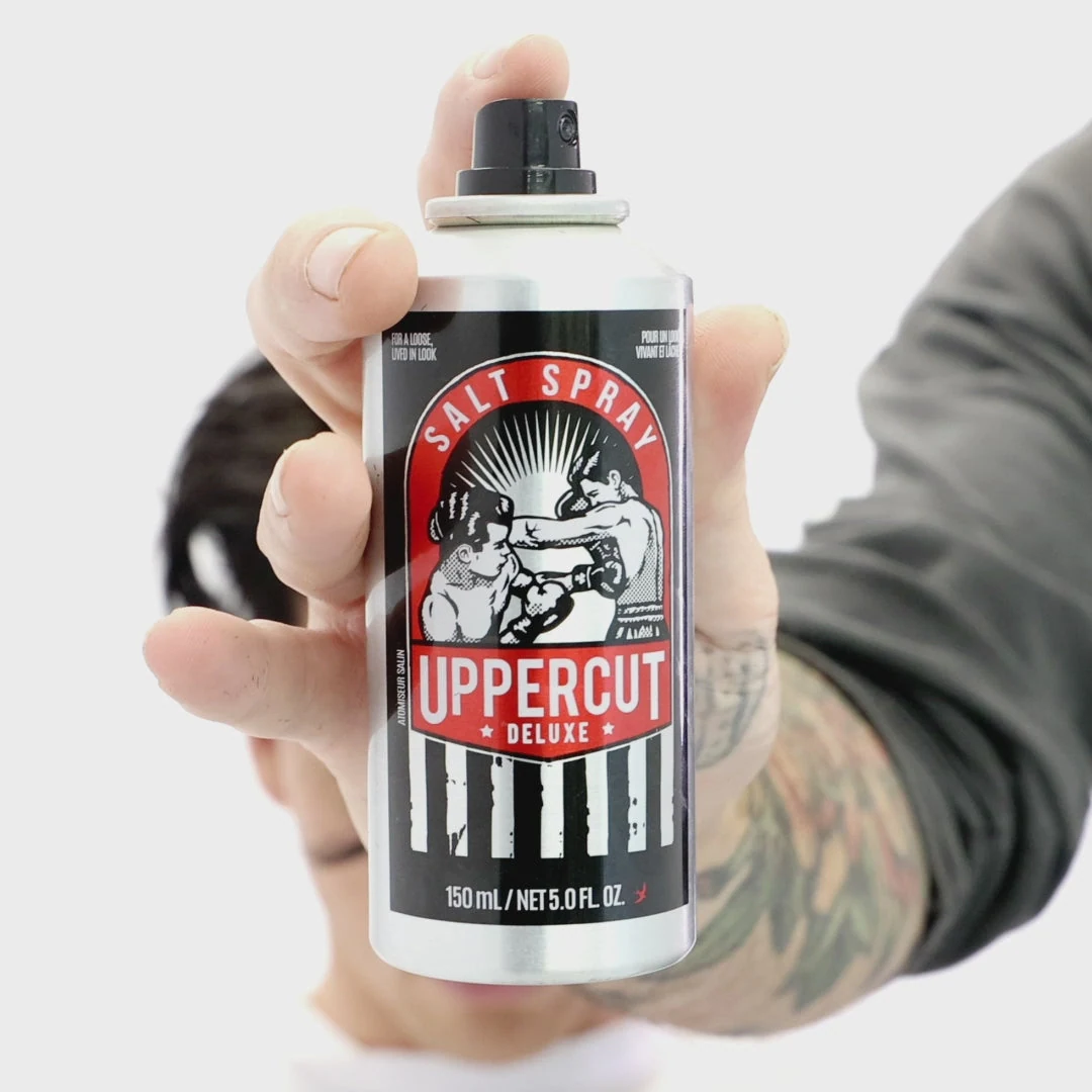 Uppercut Salt Spray packaging detail, view 3