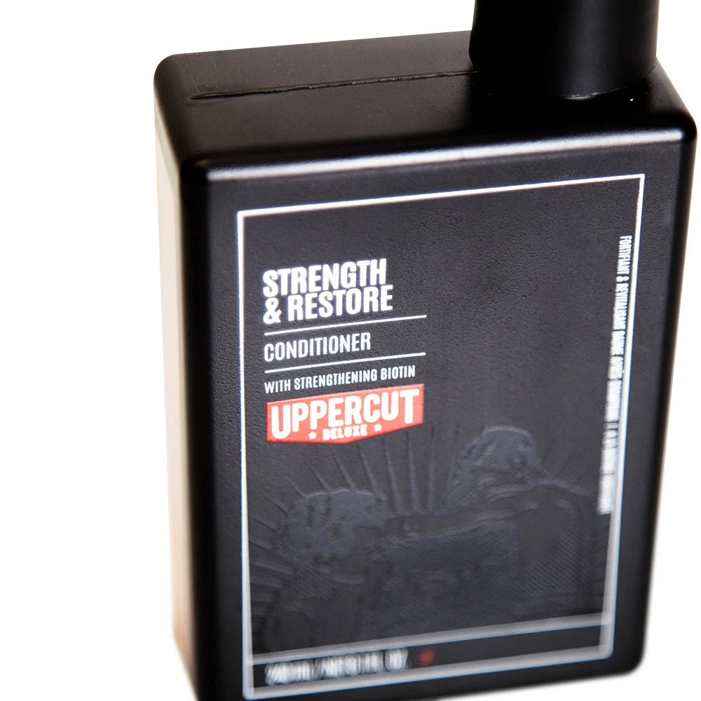 Uppercut Strength and Restore Conditioner - 240ml packaging detail, view 2