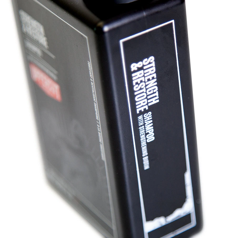 Uppercut Strength and Restore Shampoo - 240ml packaging detail, view 2