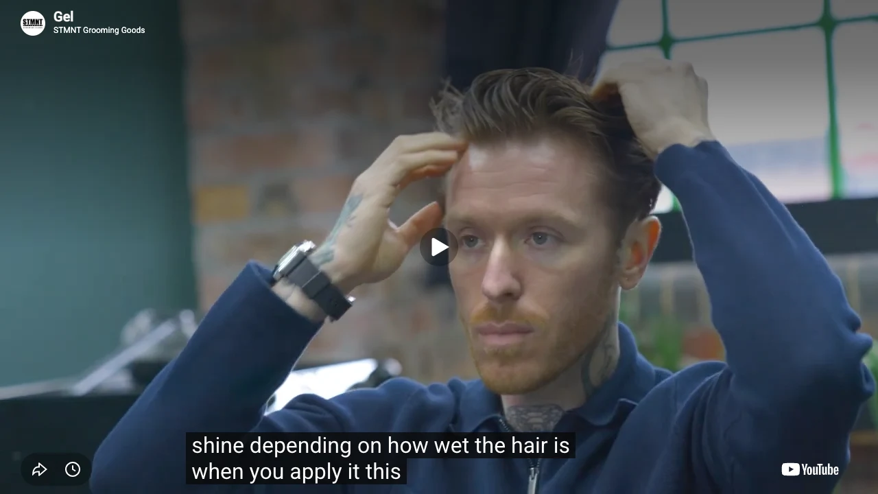 STMNT - Hair Gel - 150ml professional STMNT - Hair Gel - 150ml how to and styling tutorial step 3