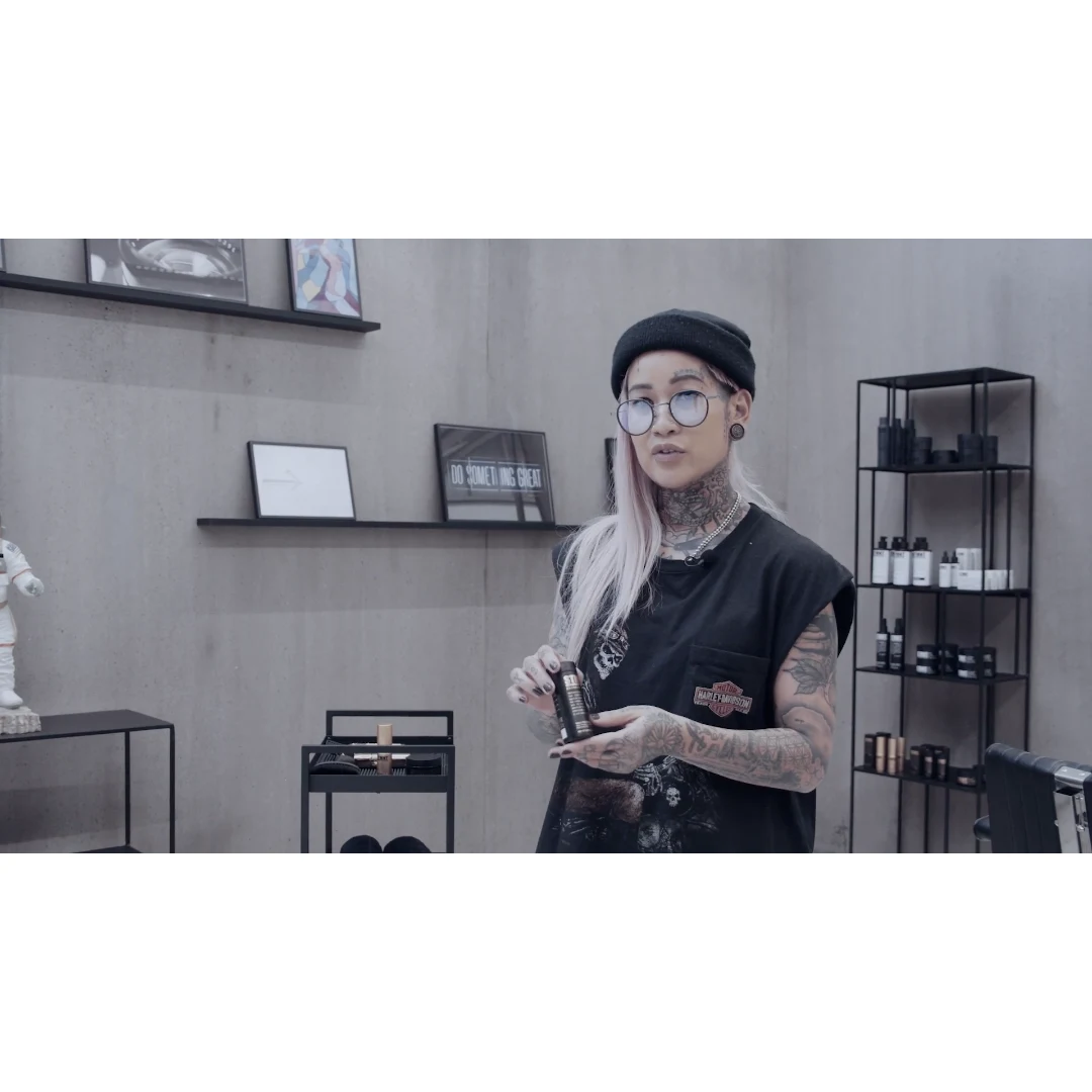 STMNT - Wax Powder Semi-Matte Finish professional STMNT - Wax Powder Semi-Matte Finish how to and styling tutorial step 2