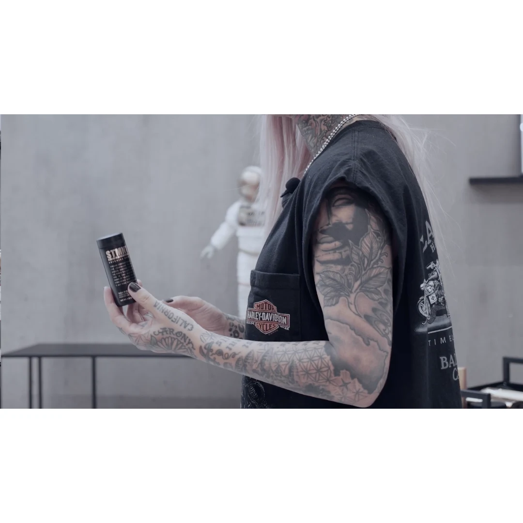 STMNT - Wax Powder Semi-Matte Finish professional STMNT - Wax Powder Semi-Matte Finish how to and styling tutorial step 3