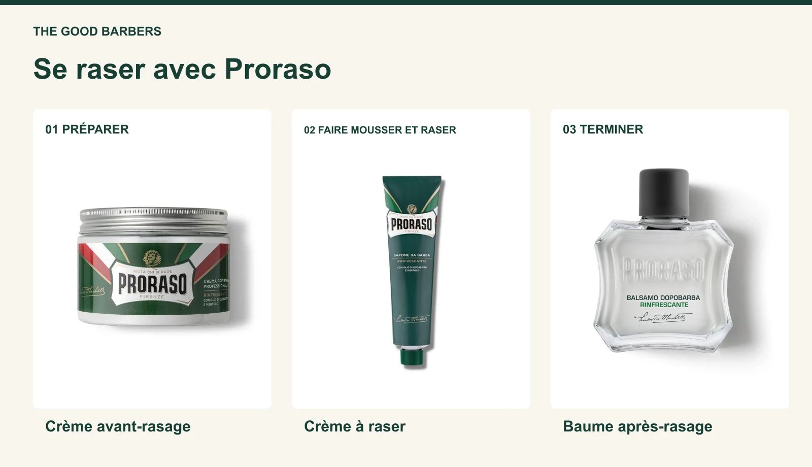 Se raser avec Proraso : le guide pratique