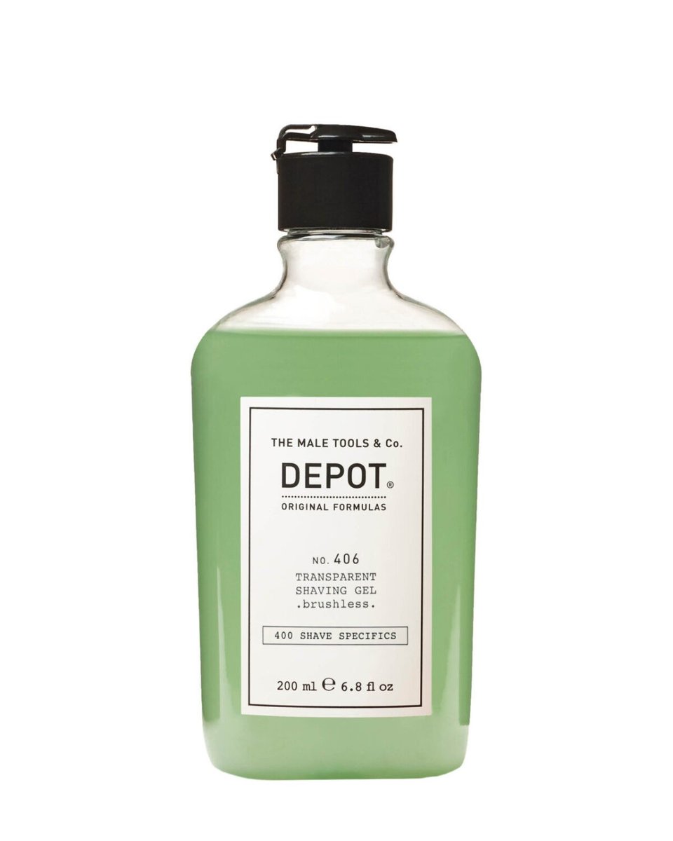 Depot - 406 - Transparent Shaving Gel