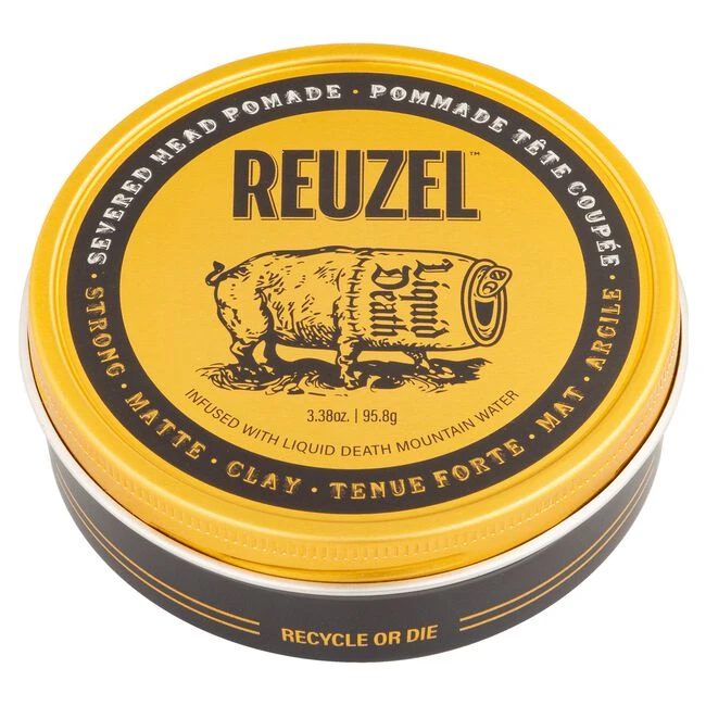 Reuzel Strong Matte Clay Liquid Death