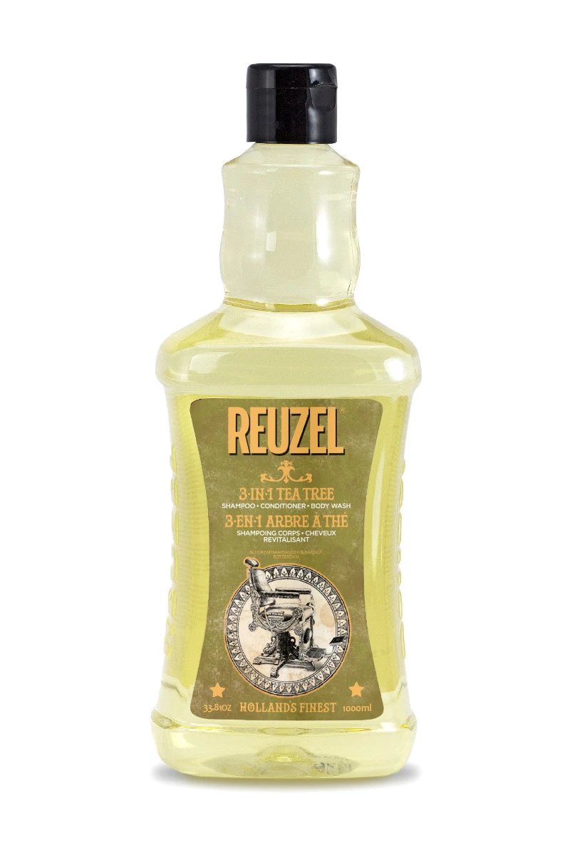 Reuzel 3-in-1 Tea Tree Shampoo - 1000ml