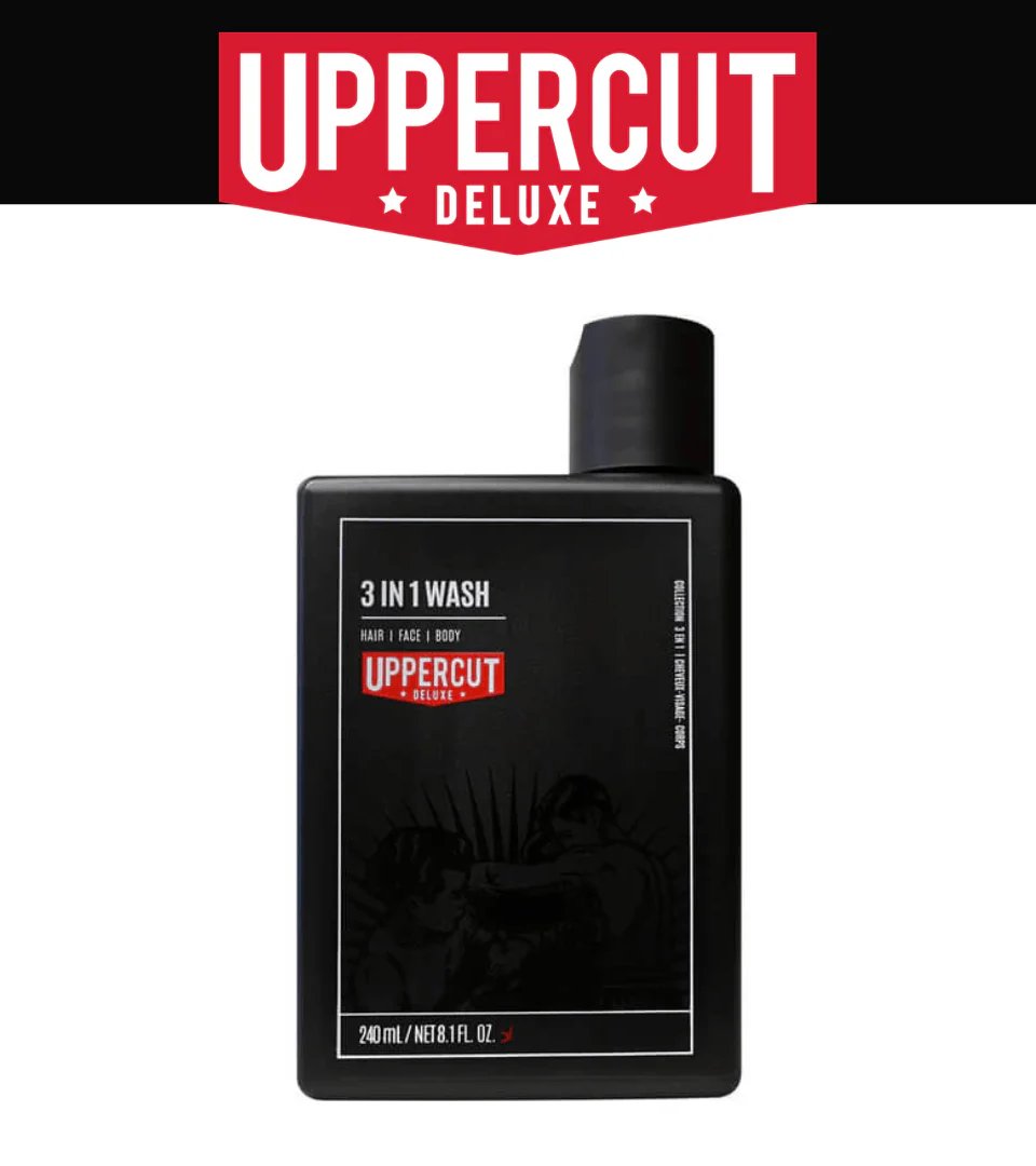 Uppercut 3 in 1 Wash - 240ml
