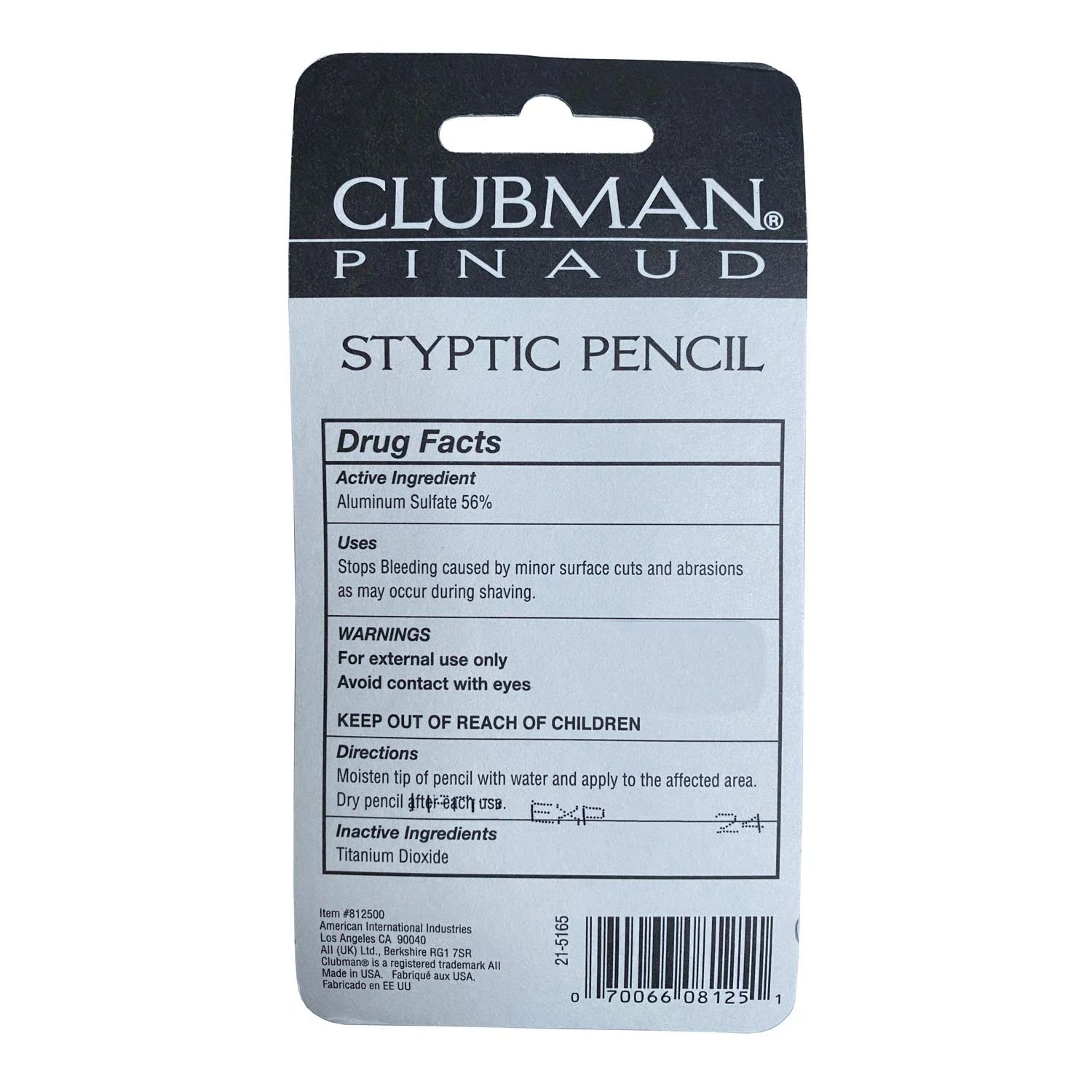 Clubman - Syptic Pencil - 28g verified jumbo styptic pencil view 1