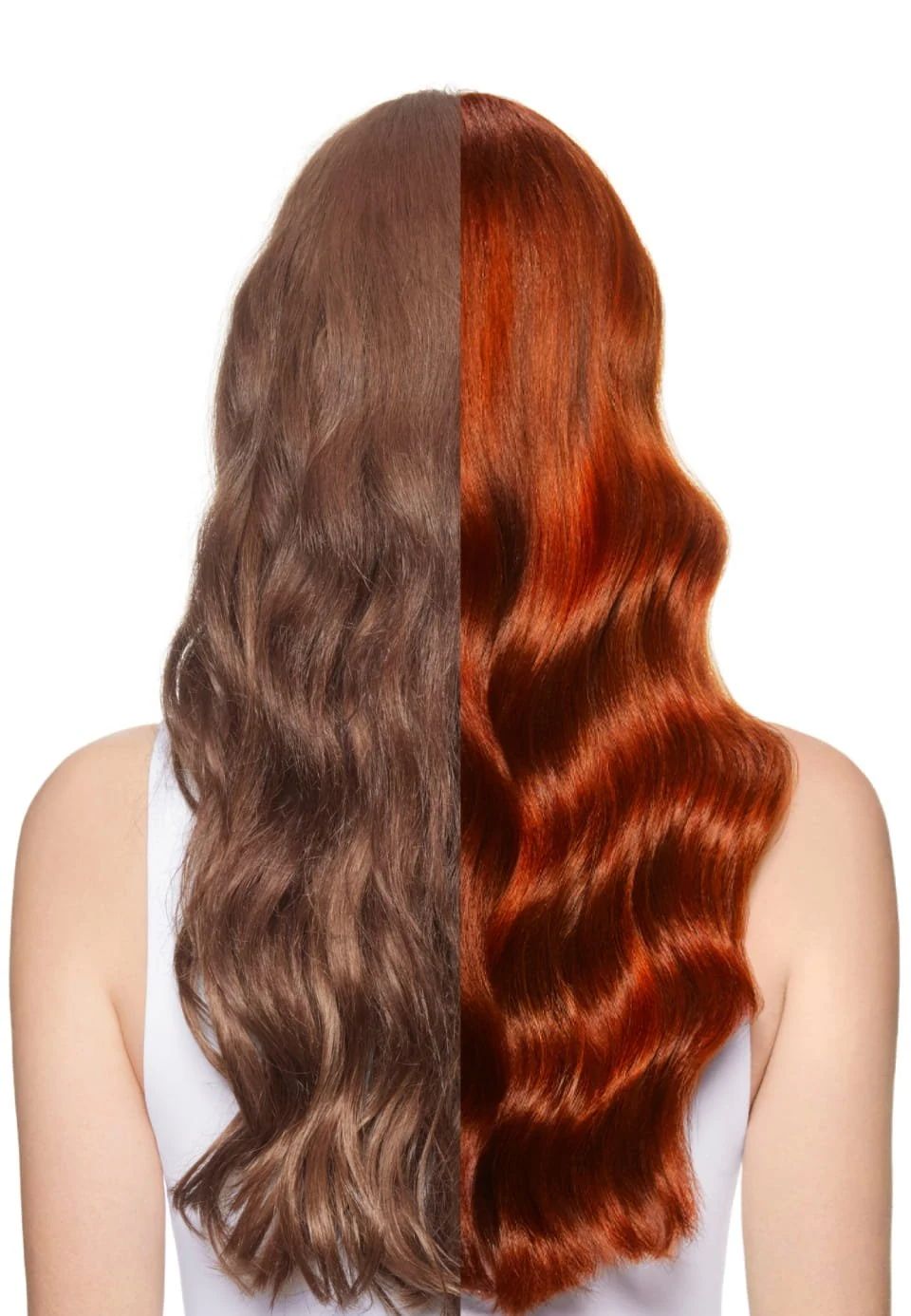 Inoa - 7.43 - Copper Golden Blonde representative INOA colour transformation result