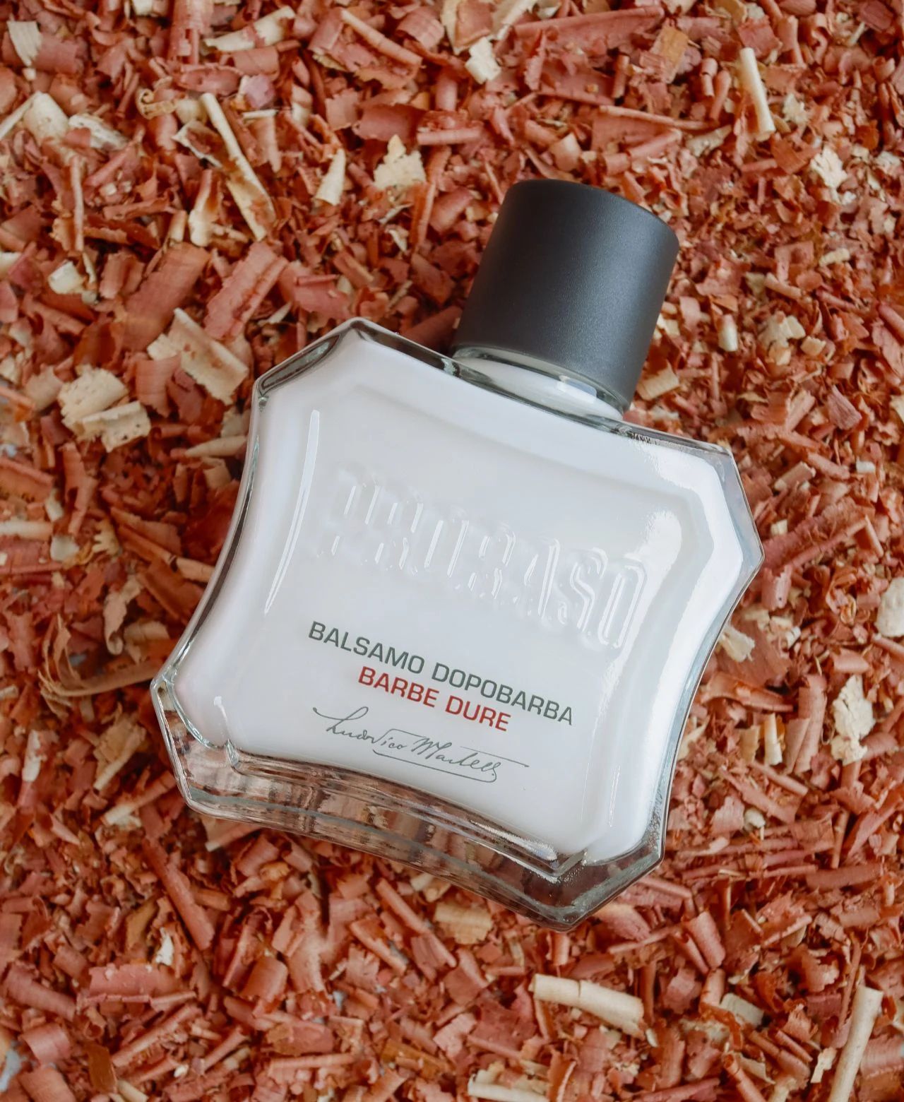 Proraso - After Shave Balm - Red Nourish - 100ml: Proraso - After Shave Balm - Red Nourish - 100ml packaging detail