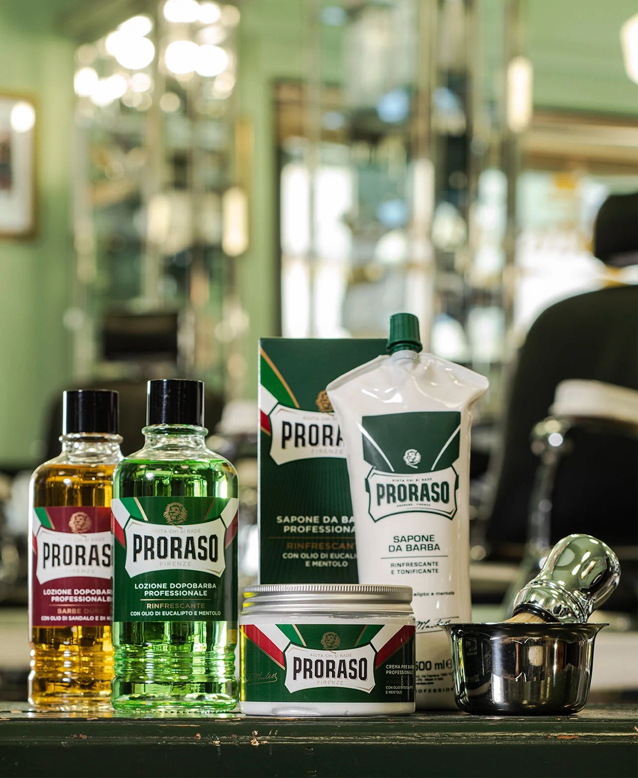 Proraso - After Shave Lotion - Green refresh - 400ml: Proraso - After Shave Lotion - Green refresh - 400ml packaging detail
