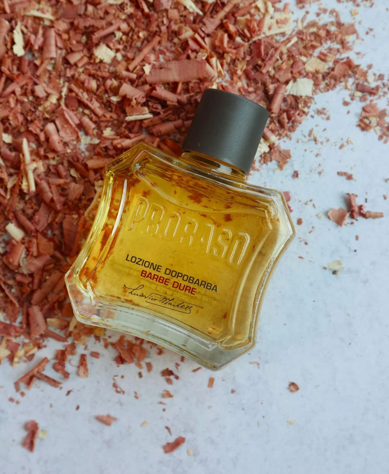 Proraso - After Shave Lotion - Red Nourish - 100ml: Proraso - After Shave Lotion - Red Nourish - 100ml packaging detail