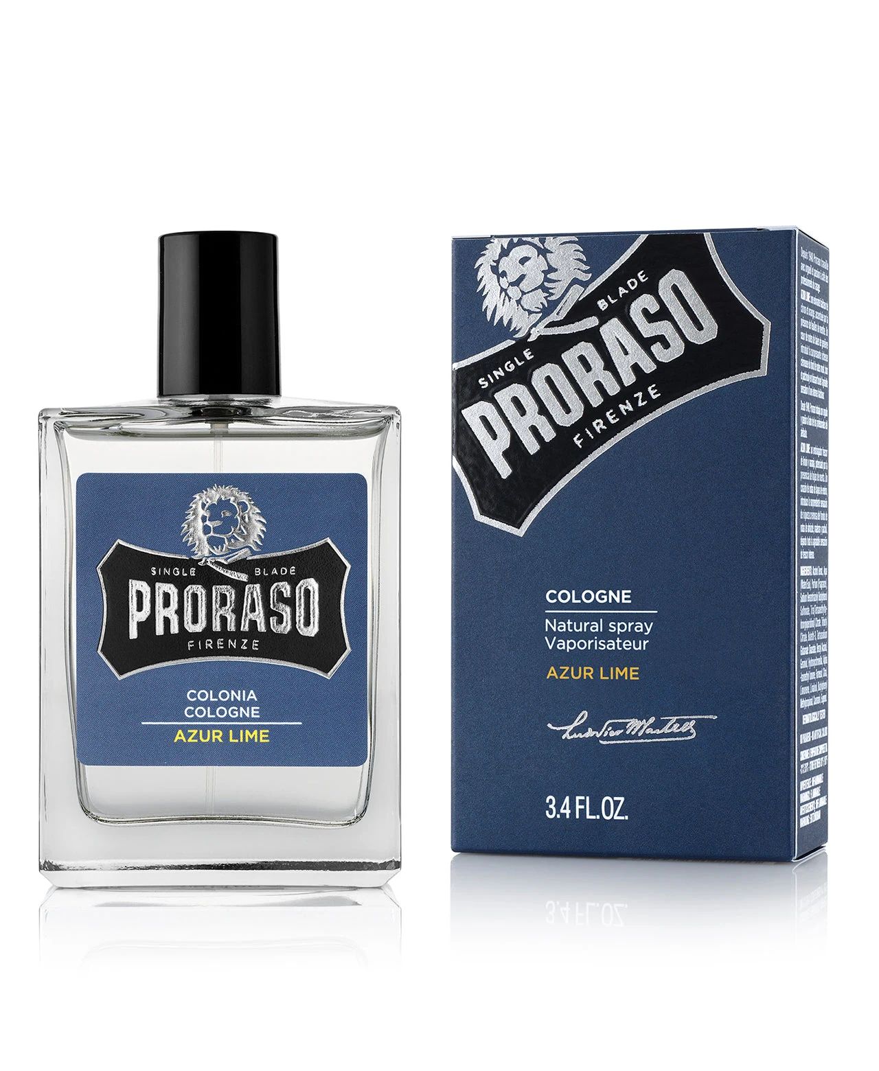 Proraso - Azur Lime - Cologne: Proraso - Azur Lime - Cologne packaging detail