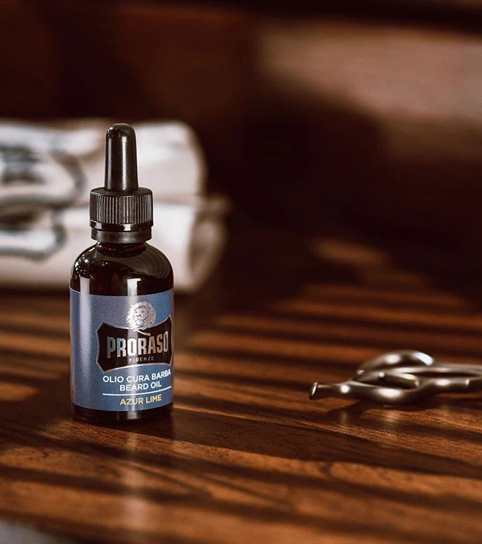 Proraso - Beard Oil - Azur Lime - 30ML: Proraso - Beard Oil - Azur Lime - 30ML packaging detail, view 6