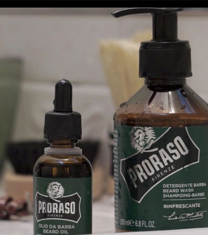 Proraso - Beard Oil - Refreshing - 30ML: Proraso - Beard Oil - Refreshing - 30ML packaging detail, view 5