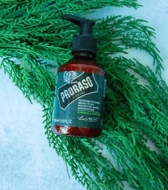 Proraso - Beard Wash - Cypress & Vetyver - 200ml: Proraso - Beard Wash - Cypress & Vetyver - 200ml formula benefits and technology, view 3