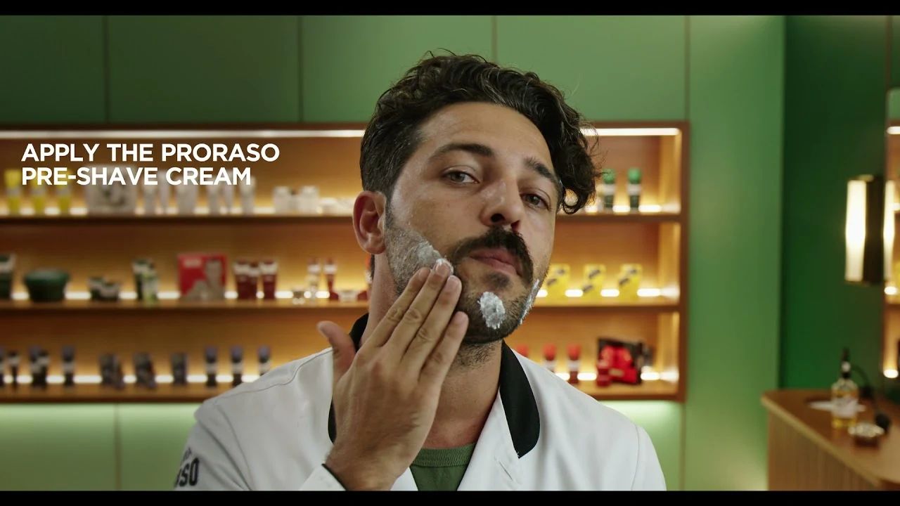 Proraso - Pre-Shave Cream - Refresh - 300ml pre shave preparation tutorial