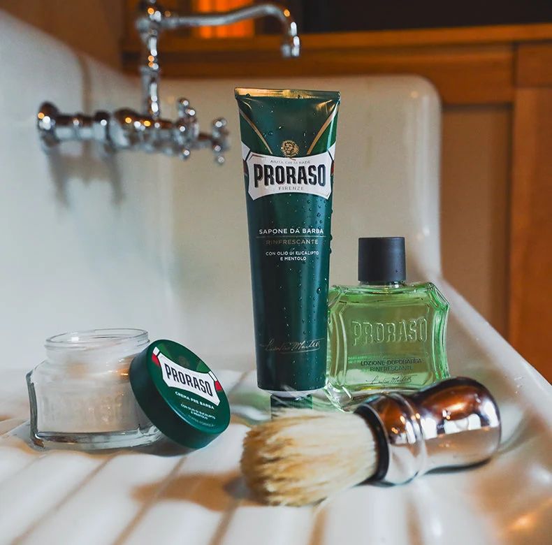 Proraso - Shave Cream - 150ml: Proraso - Shave Cream - 150ml professional styling result and application, view 9