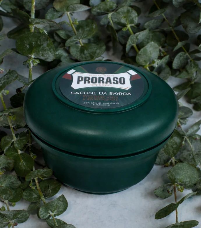 Proraso - Shave Soap - Green refresh - 150ml: Proraso - Shave Soap - Green refresh - 150ml packaging detail, view 2