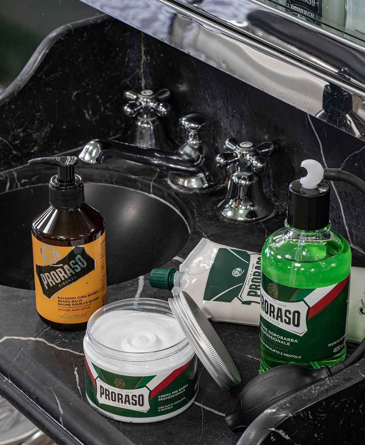 Proraso - Shaving Cream Professional - 500ml: Proraso - Shaving Cream Professional - 500ml packaging detail, view 2
