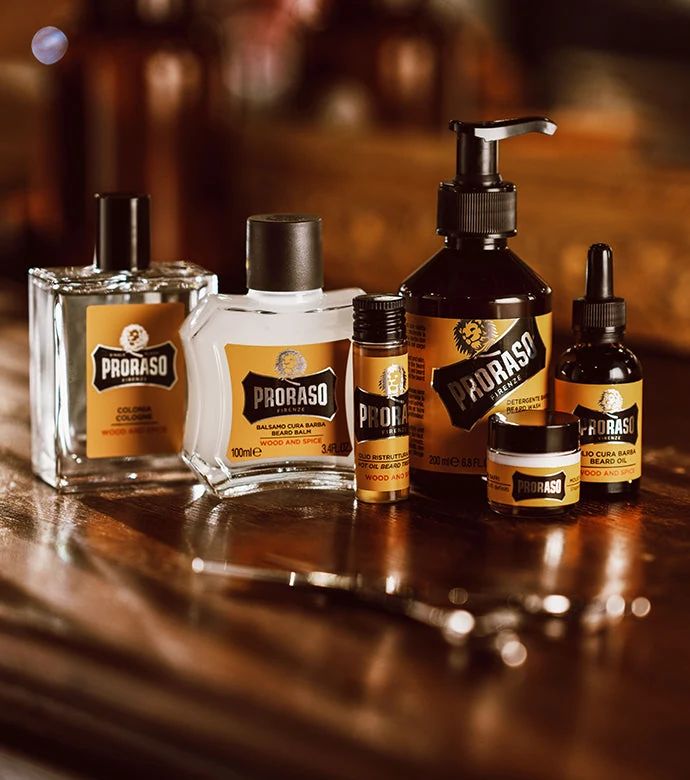 Proraso - Wood & Spice - Cologne: Proraso - Wood & Spice - Cologne packaging detail, view 4