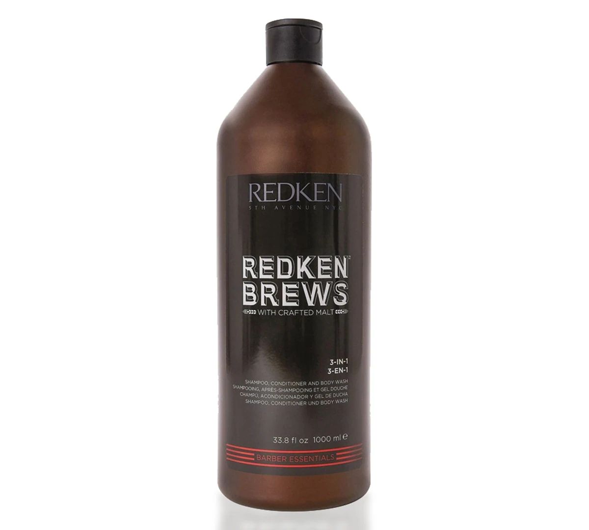 Redken Brews - 3 in 1 Shampoo - 1000ml verified EAN product view 1