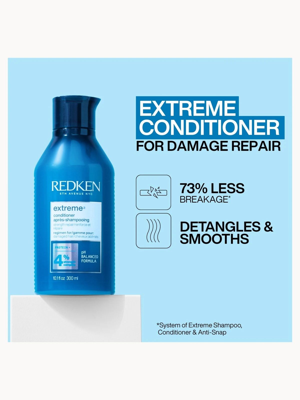 Redken - Extreme Conditioner - 300ml verified product benefit and detail image 9