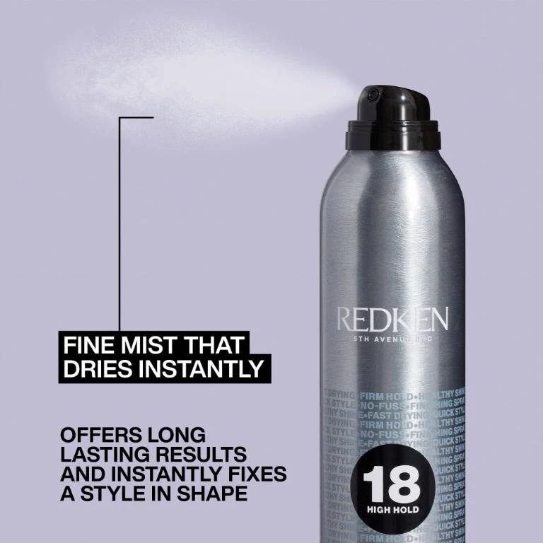 Redken - Hairspray - Quick Dry 18 official product detail and benefit view 1
