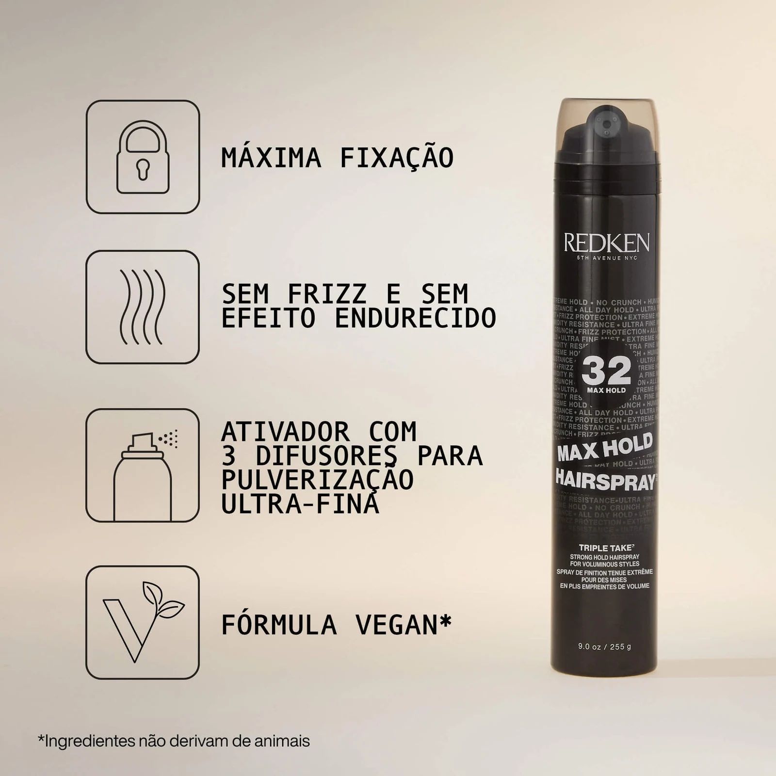 Redken Max Hold Spray 32 official product detail and benefit view 1