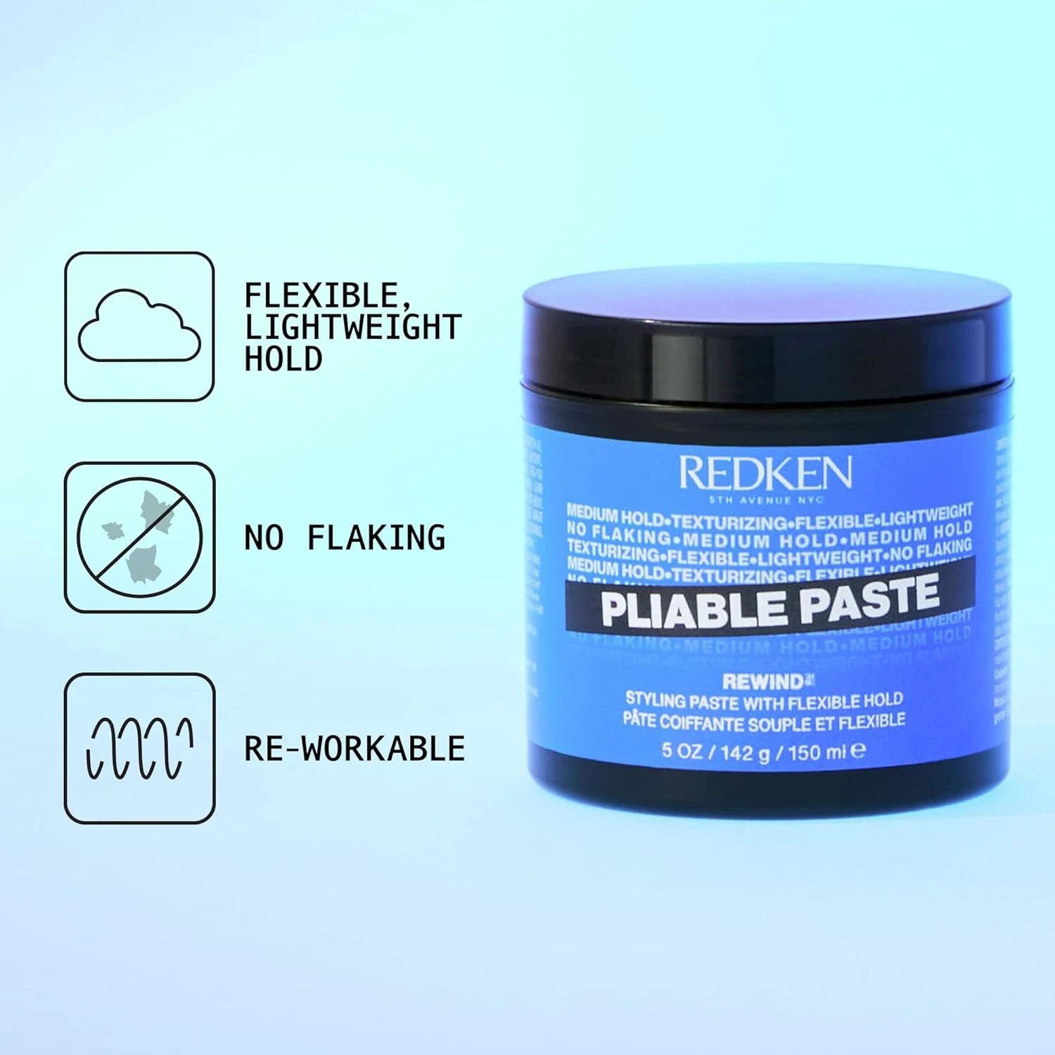 Redken - Pliable Paste - 150ml verified application, result, or product detail 2