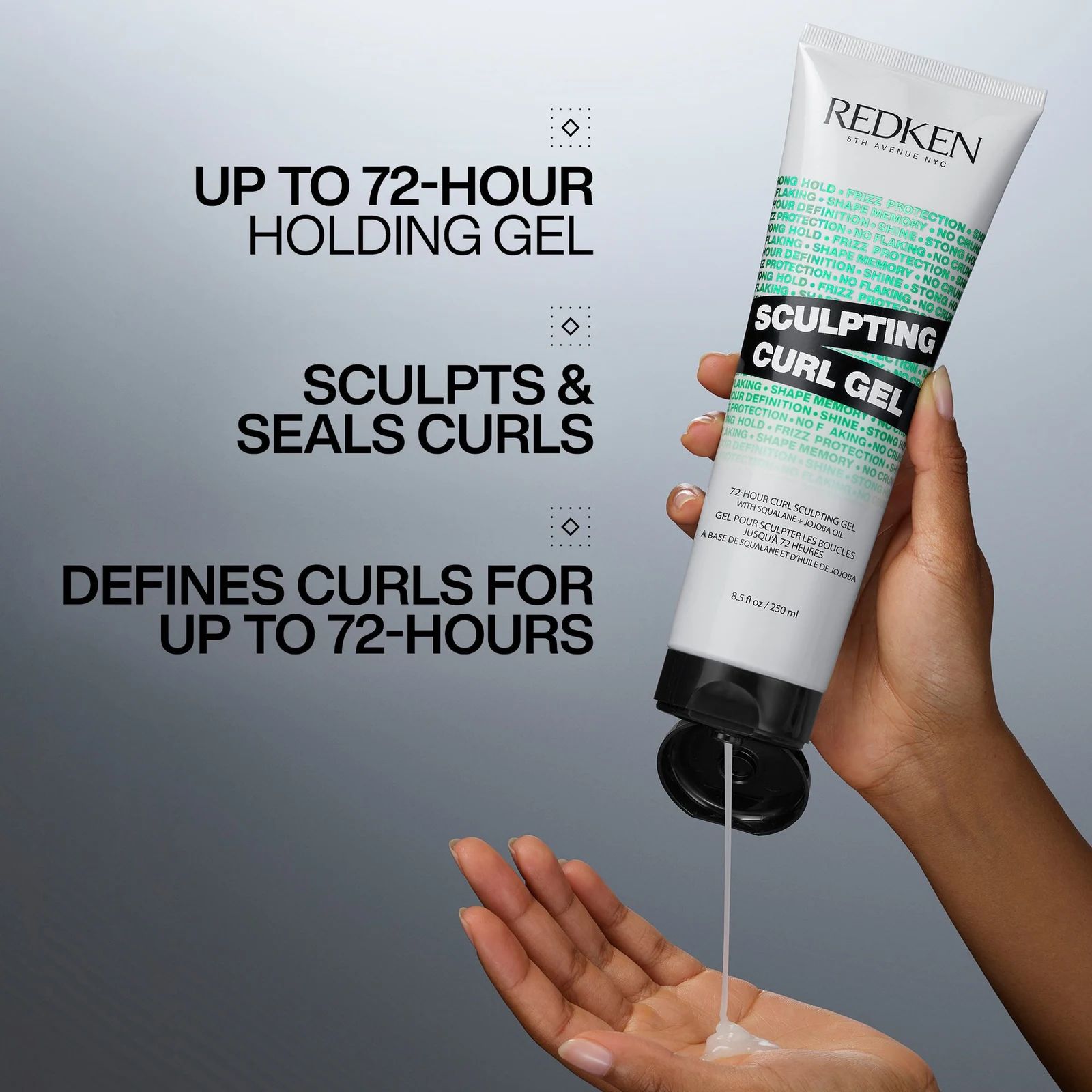 Redken - Sculpting Curl Gel - 250ml official product detail and benefit view 1
