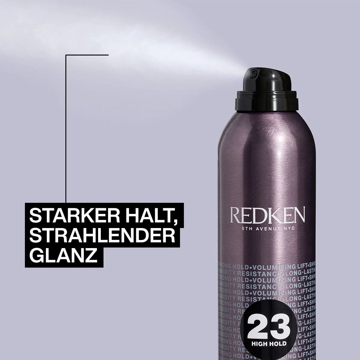 Redken - Strong Hold - Hairspray official product detail and benefit view 2