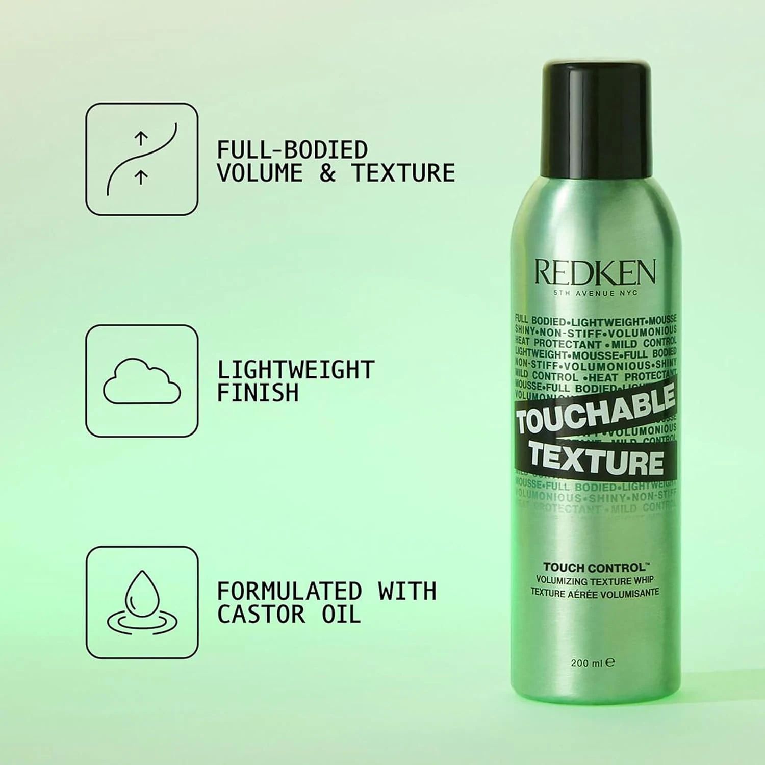 Redken - Touchable Texture - 200ml verified application, result, or product detail 2