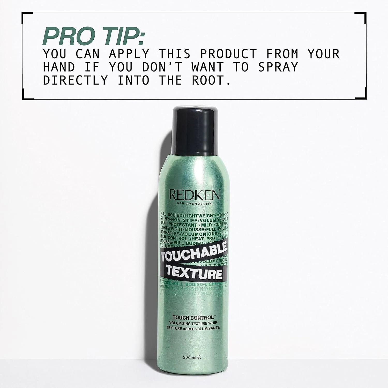 Redken - Touchable Texture - 200ml verified application, result, or product detail 3