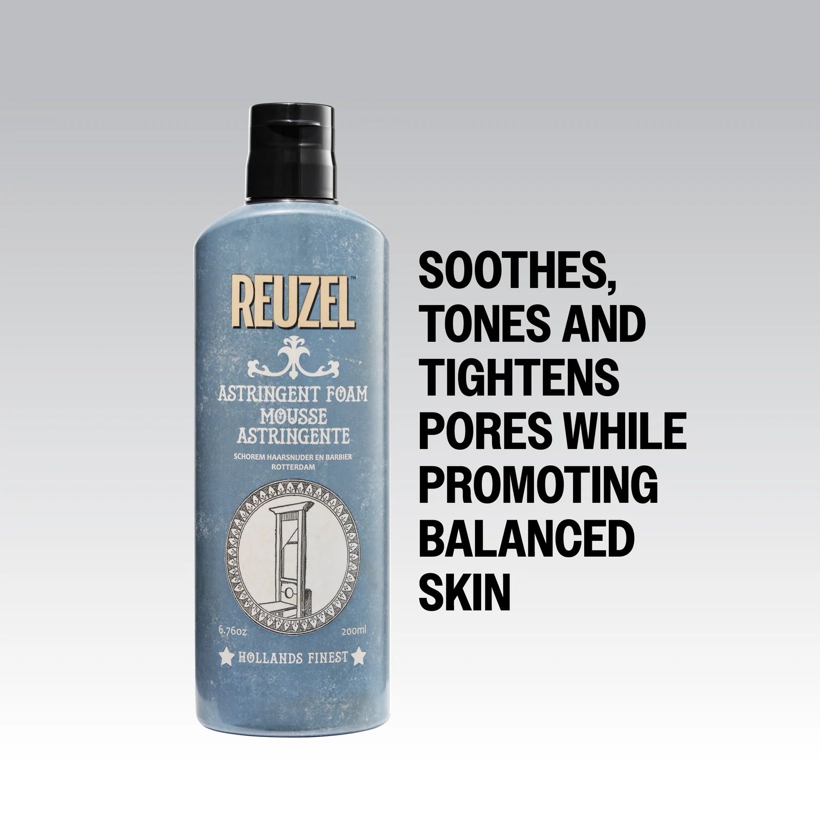 Reuzel Astringent Foam soothes, tones and tightens pores while promoting balanced skin, view 7