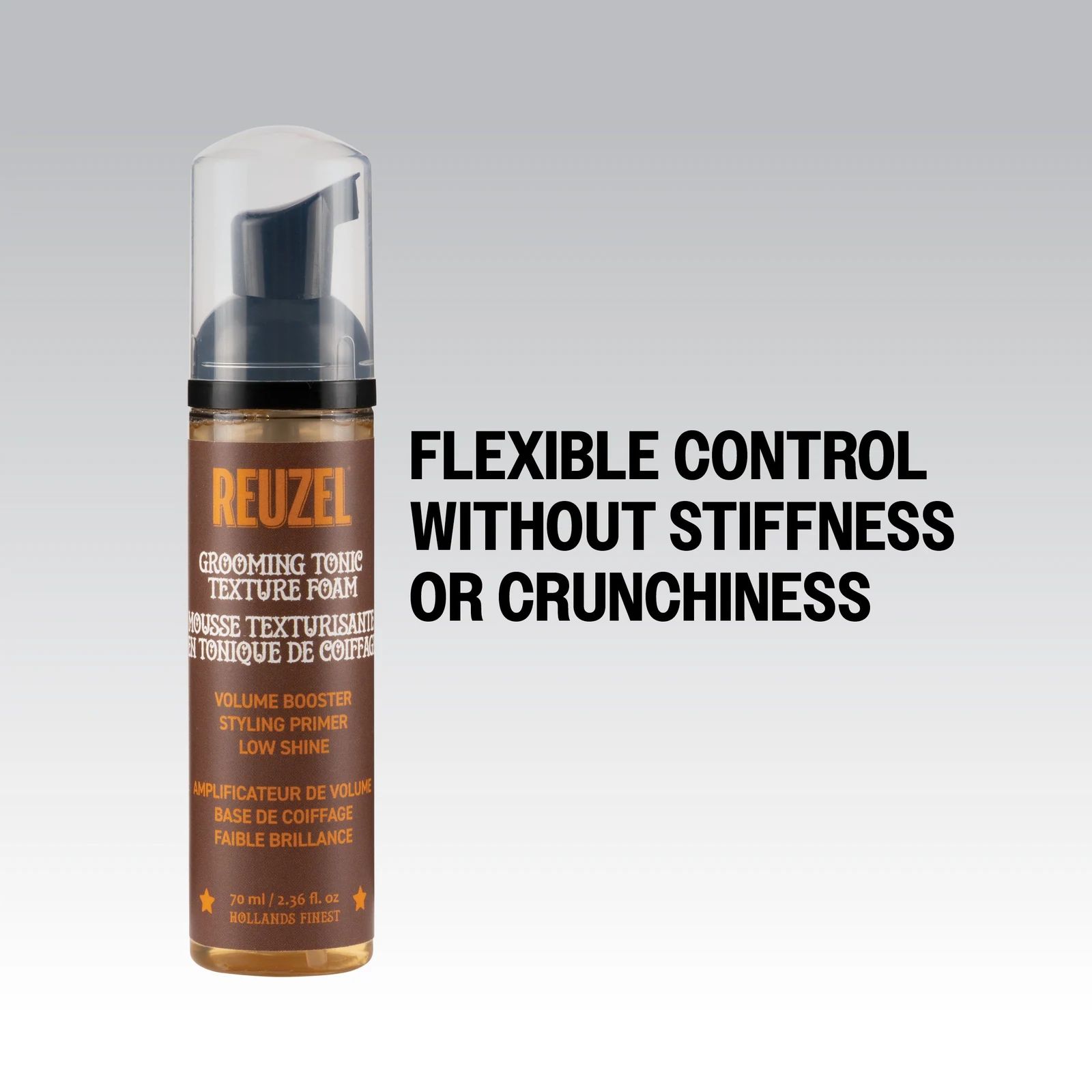 Grooming Tonic Texture Foam - flexible control without stiffness or crunchiness, view 7