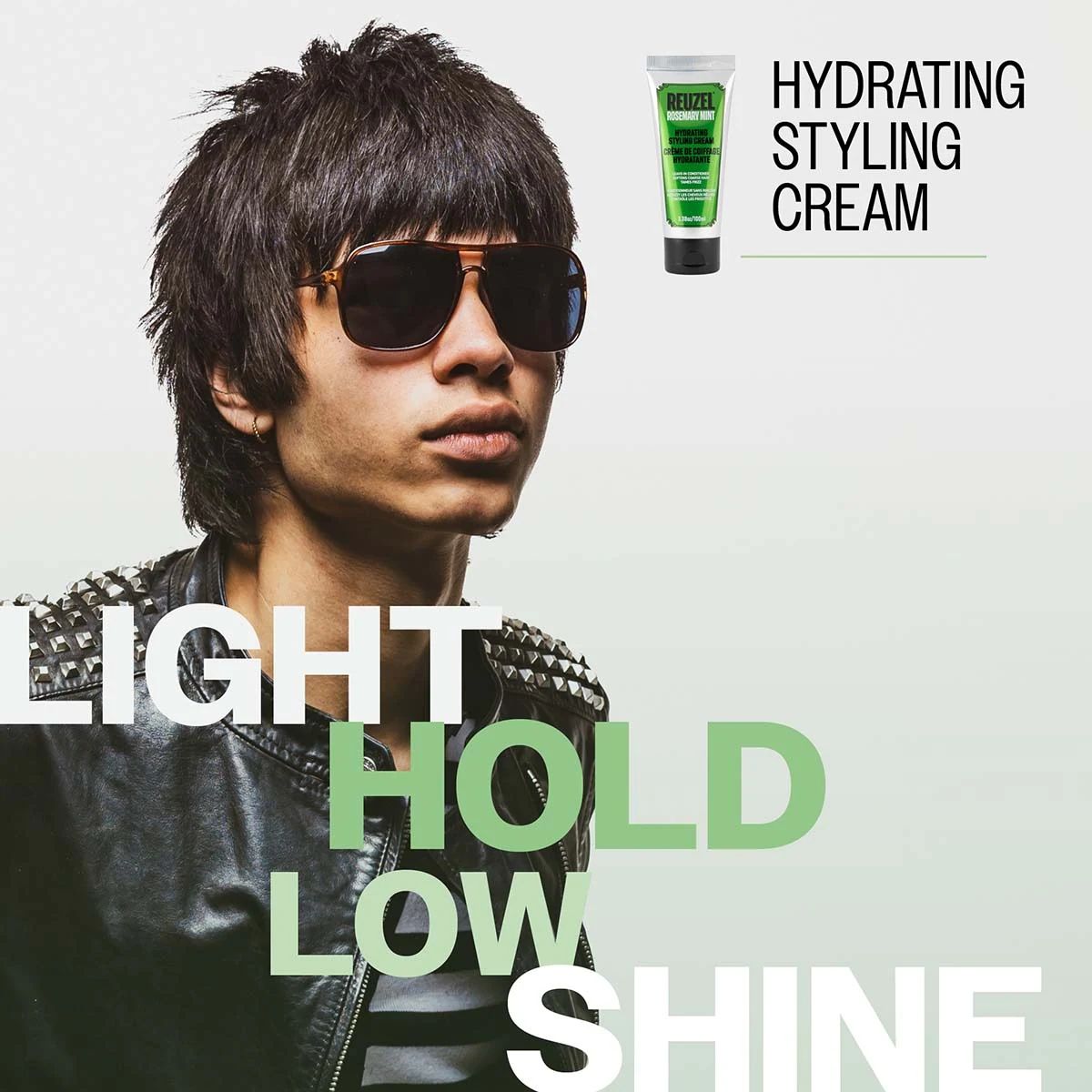 Reuzel - Hydrating Styling Cream: Reuzel hydrating styling cream light hold low shine, view 2
